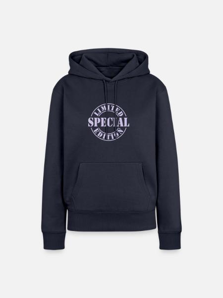 limited edition special - Frauen Premium Bio Hoodie - Navy