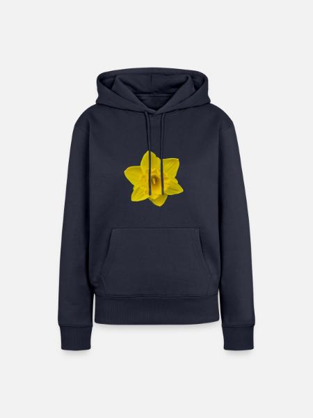 Osterglocke - Frauen Premium Bio Hoodie - Navy