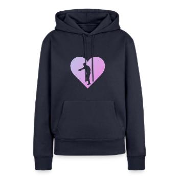 Disc Disc Golf Disc Golf Player - Women’s Premium Organic Hoodie - navy - Front - Julia (174cm)