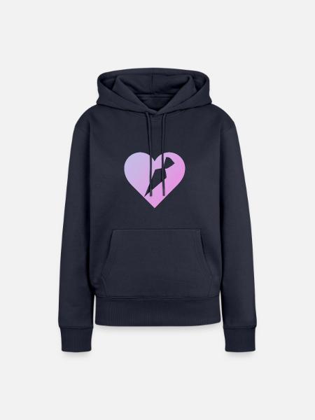 Backwaren Backwaren Backen - Frauen Premium Bio Hoodie - Navy