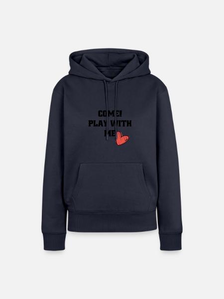 Play Design - Frauen Premium Bio Hoodie - Navy