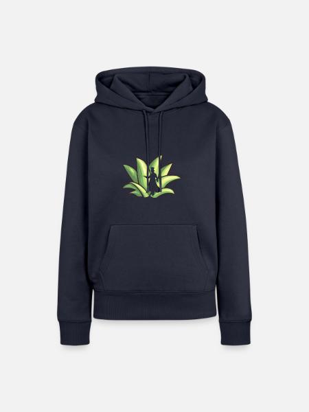 Magier Buehne - Frauen Premium Bio Hoodie - Navy