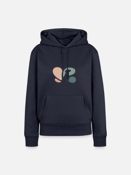 Hundeschule Hundetraining Agility - Frauen Premium Bio Hoodie - Navy