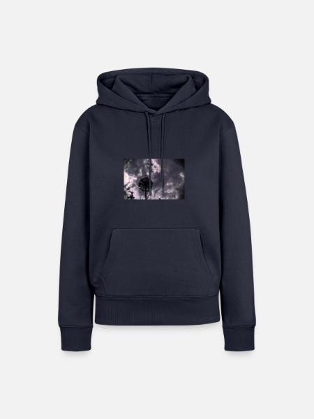 Eine tolle Blume - Frauen Premium Bio Hoodie - Navy