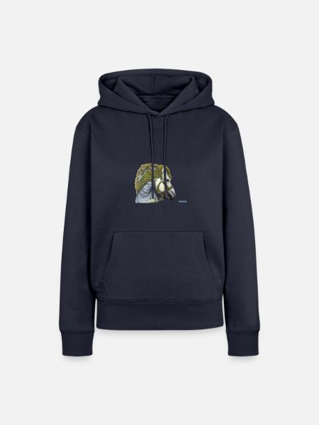 Pegasus - Frauen Premium Bio Hoodie - Navy