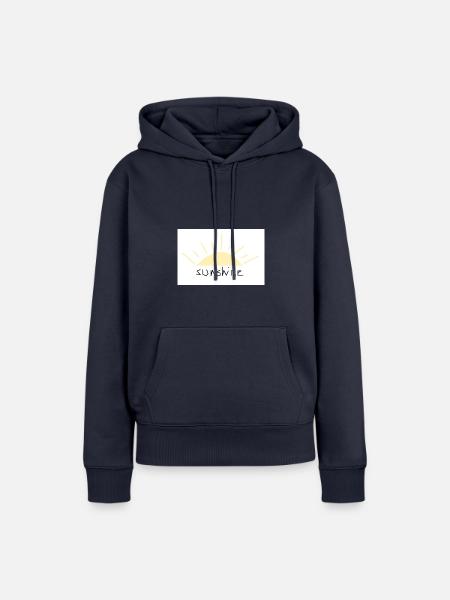 Sunshine - Frauen Premium Bio Hoodie - Navy