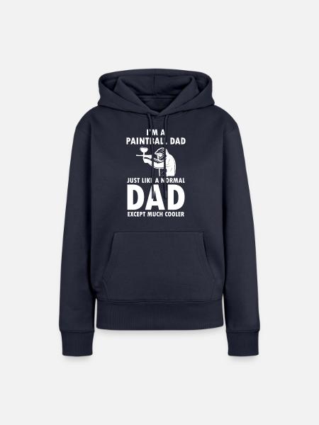 Paintball Airsoft - Frauen Premium Bio Hoodie - Navy