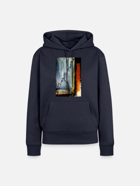 Bergsprung - Frauen Premium Bio Hoodie - Navy