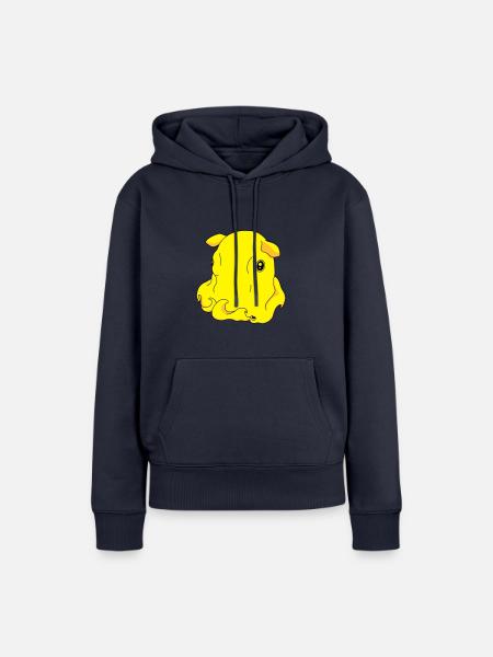 Umbrella elephant octopus - Women’s Premium Organic Hoodie - navy