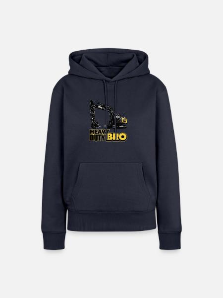 Schwerlastbetrieb - Frauen Premium Bio Hoodie - Navy