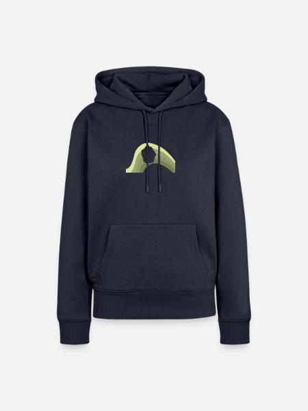 Törtchen Bäckerin - Frauen Premium Bio Hoodie - Navy