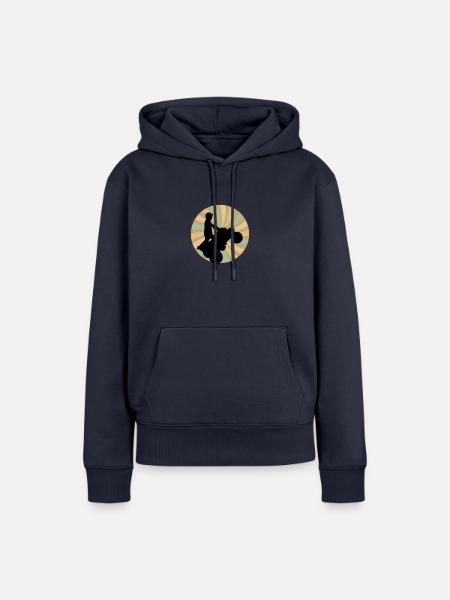 Quadfahrer ATV - Frauen Premium Bio Hoodie - Navy
