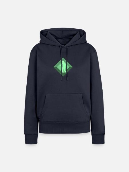 Discgolf Sportart Discgolf - Frauen Premium Bio Hoodie - Navy