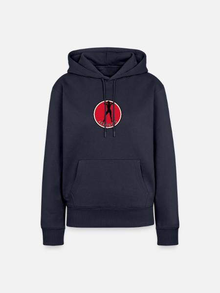 Übung Aerobic - Frauen Premium Bio Hoodie - Navy