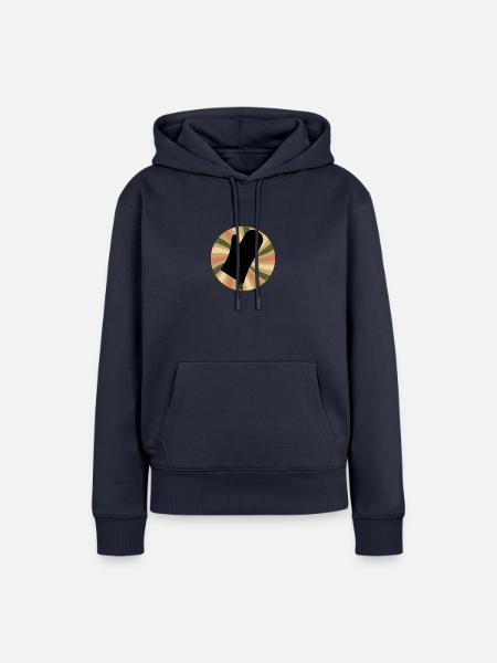 Kuchen Backwaren - Frauen Premium Bio Hoodie - Navy