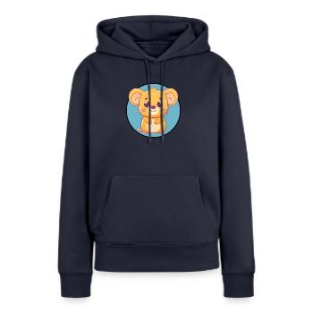 Mouse Mouse Rodent - Women’s Premium Organic Hoodie - navy - Front - Julia (174cm)