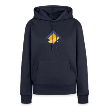Kayaking Whitewater Rowing - Women’s Premium Organic Hoodie - navy - Front - Julia (174cm)