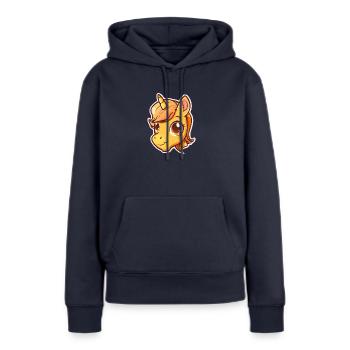 Unicorn Pony - Women’s Premium Organic Hoodie - navy - Front - Julia (174cm)