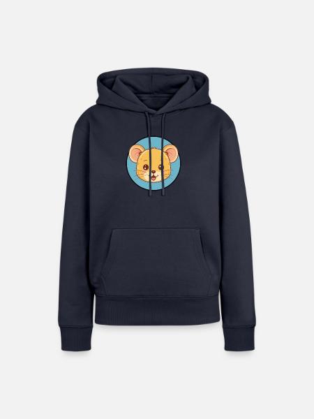 Mäuschen Mäuse Maus - Frauen Premium Bio Hoodie - Navy