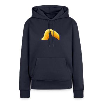Magician Wizard - Women’s Premium Organic Hoodie - navy - Front - Julia (174cm)