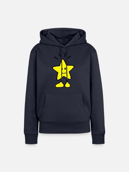 süßer Stern - Frauen Premium Bio Hoodie - Navy