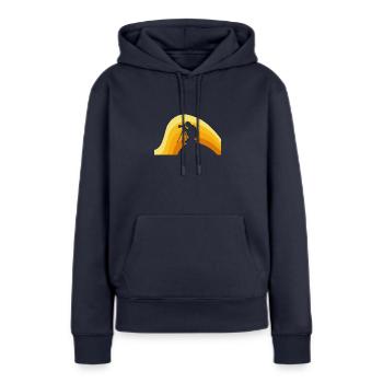 Photography Lens Camera - Women’s Premium Organic Hoodie - navy - Front - Julia (174cm)