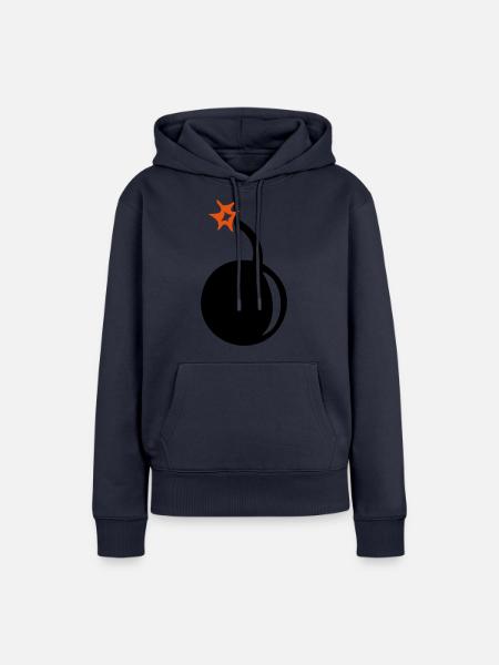 Bombe - Frauen Premium Bio Hoodie - Navy