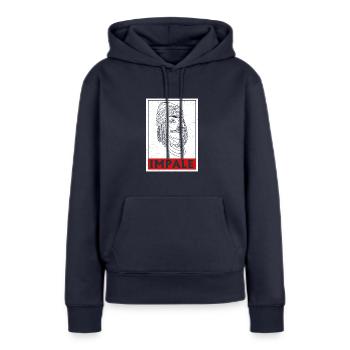 Transsilvanien Rumänien Vlad Tepes Balkan - Frauen Premium Bio Hoodie - Navy - Vorne - Julia (174cm)