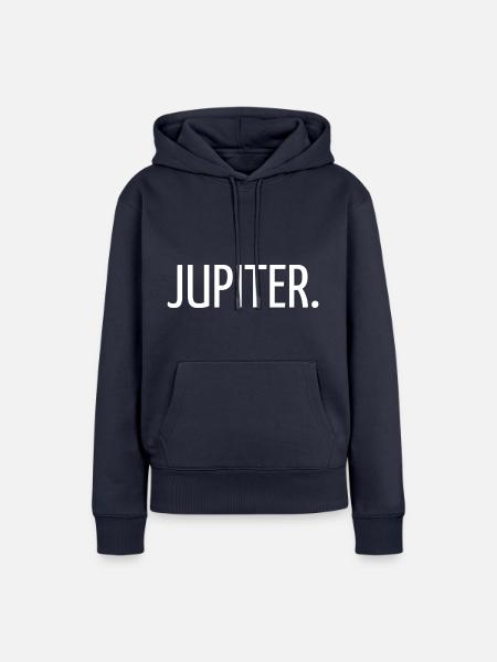 Jupiter. - Frauen Premium Bio Hoodie - Navy