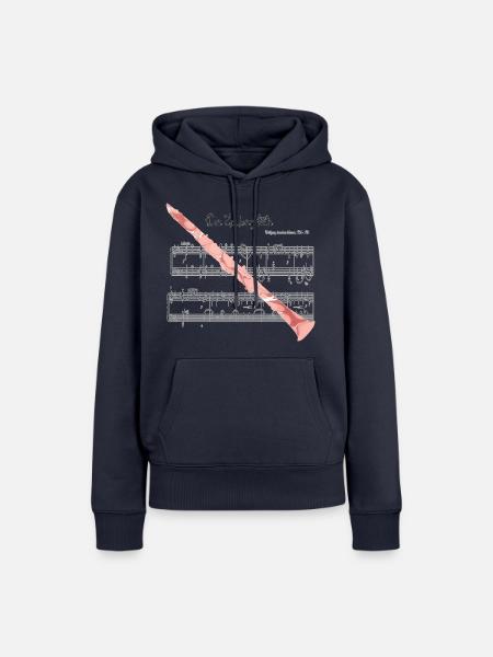 klarinette e 225 - Frauen Premium Bio Hoodie - Navy