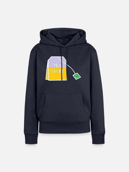 Teebeutel - Frauen Premium Bio Hoodie - Navy