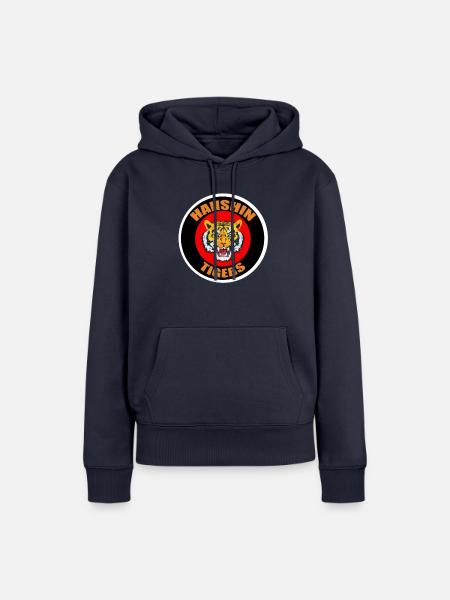 Hanshin Tiger - Frauen Premium Bio Hoodie - Navy
