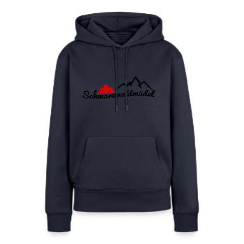 Schwarzwaldmädel - Geschenk für Schwarzwald Frauen - Frauen Premium Bio Hoodie - Navy - Vorne - Julia (174cm)