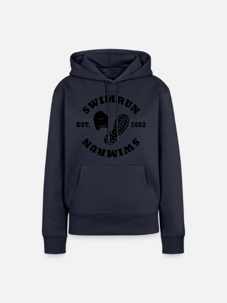 SWIMRUN est.2002 - Frauen Premium Bio Hoodie - Navy