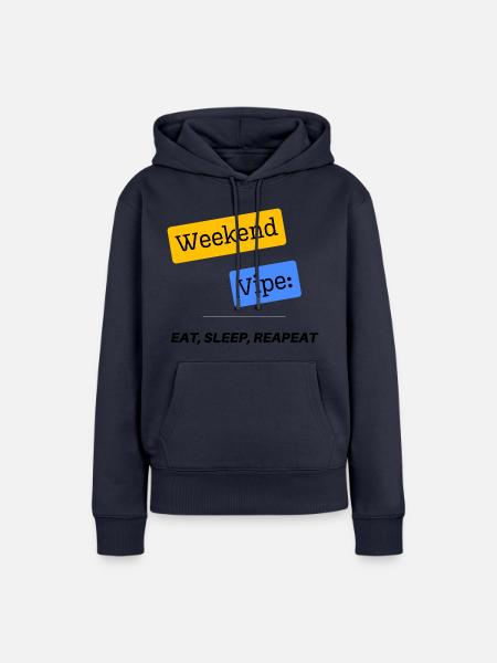 Weekend - Frauen Premium Bio Hoodie - Navy