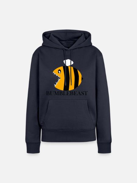 Bumblebeast - Frauen Premium Bio Hoodie - Navy
