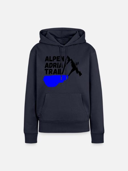 AlpenAdriaTrail - Frauen Premium Bio Hoodie - Navy