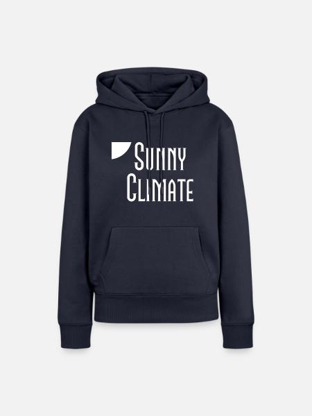 sonniges Klima - Frauen Premium Bio Hoodie - Navy