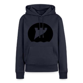 Corsica South Corsica - Women’s Premium Organic Hoodie - navy - Front - Julia (174cm)