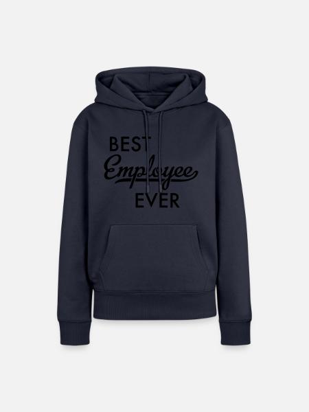 Mitarbeiter - Frauen Premium Bio Hoodie - Navy