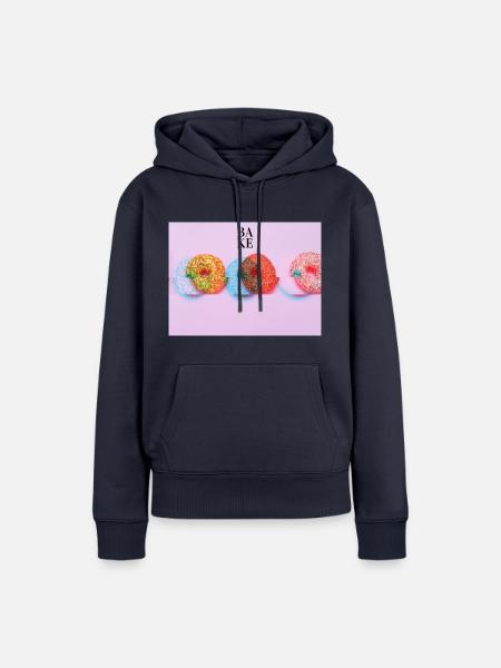 bake - Frauen Premium Bio Hoodie - Navy