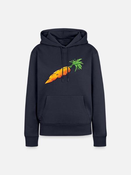 Die Karotte - Frauen Premium Bio Hoodie - Navy