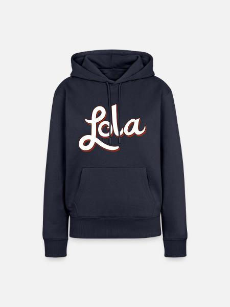 Lola T-Shirt - Frauen Premium Bio Hoodie - Navy