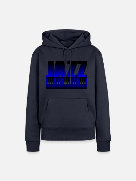 blue Jazz - Frauen Premium Bio Hoodie - Navy