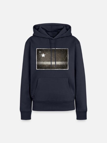 Curaçao - Frauen Premium Bio Hoodie - Navy
