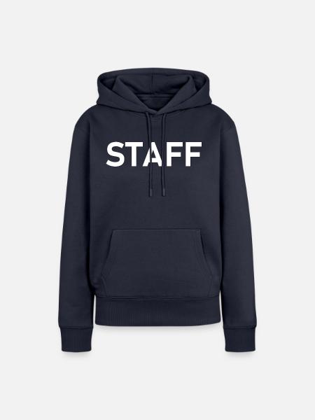 PERSONAL - Frauen Premium Bio Hoodie - Navy