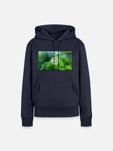 THC Cannabis - Frauen Premium Bio Hoodie - Navy