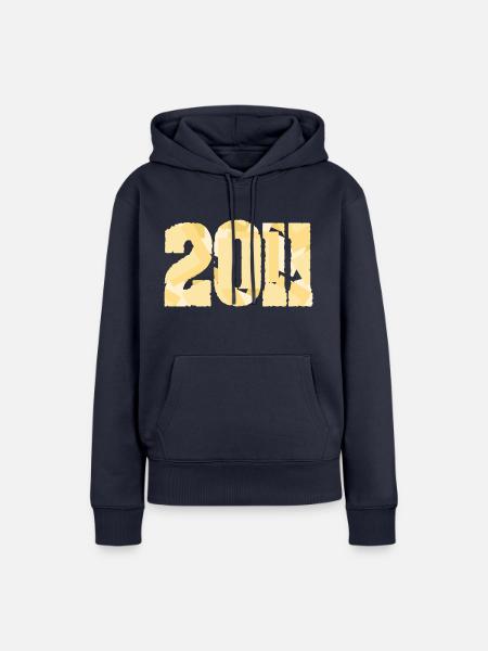 2011 - Frauen Premium Bio Hoodie - Navy