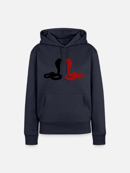 Snakes - Frauen Premium Bio Hoodie - Navy