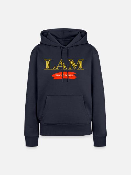 LAM - Frauen Premium Bio Hoodie - Navy